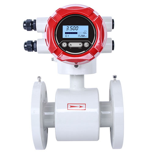 Electromagnetic Flow Meter PTFE Lining Telemetry System Output 4-20mA RS485