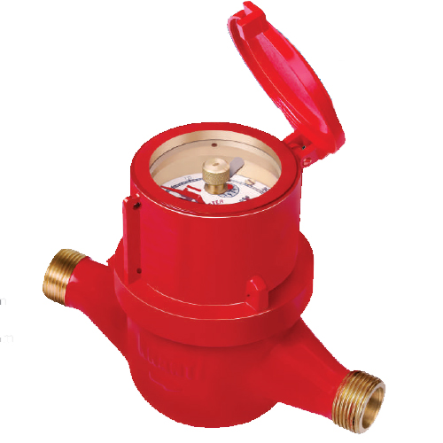 Kranti KBH Hot Water Flow Meter Screwed End Mechanical Drive