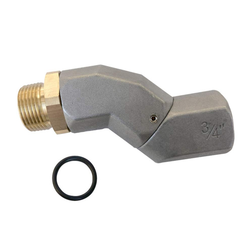3/4" Fuel Transfer Hose Swivel 360 Rotating Connector for Fuel Nozzle Multi Plane Fuel Plane Swivel